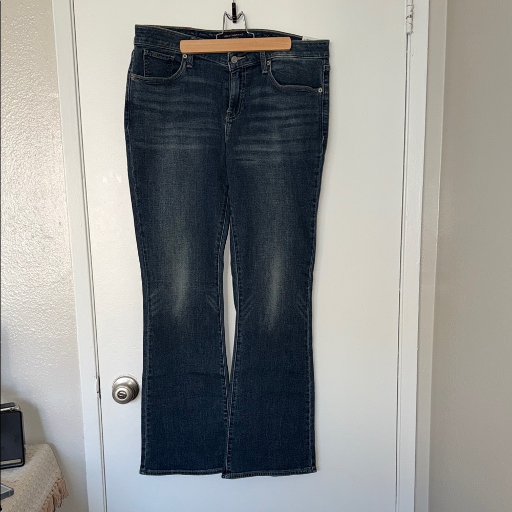 Lucky Brand 14/32R Dark Blue Flare Jeans